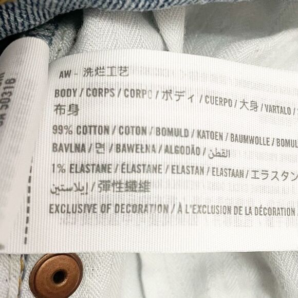 Abercrombie & Fitch Ultra High Rise Ankle Straight Jean Light Wash Size 24 | 00 - Picture 11 of 12